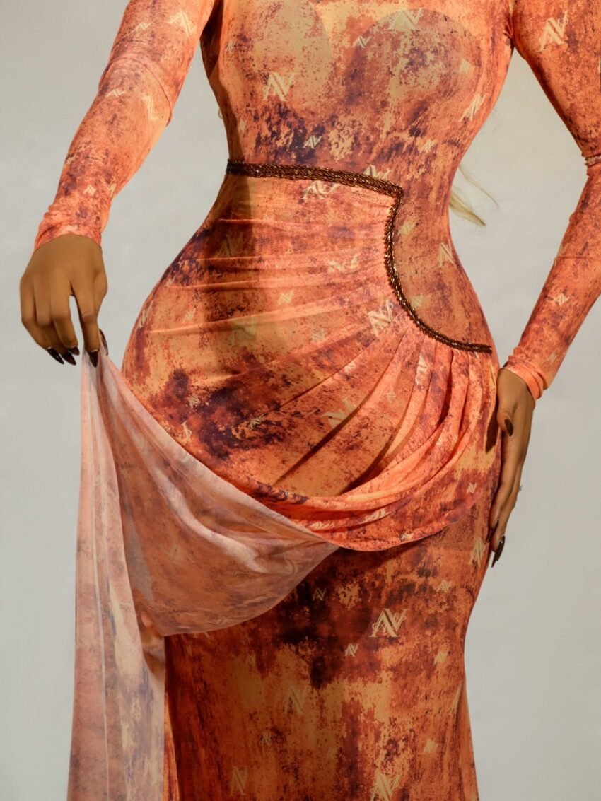 (Long Sleeve)- Rusted Mocha(3) Large