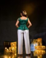 AXIA Hand-Beaded Top