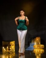 AXIA Hand-Beaded Top