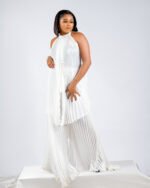 LYRA Pleated Set - White