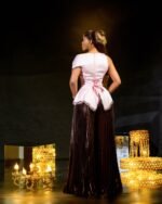 SOLENE Asymmetrical Top - Peach