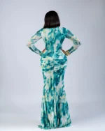 NAYA DRESS- Emerald Green