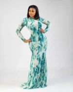 NAYA DRESS- Emerald Green