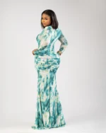 NAYA DRESS- Emerald Green
